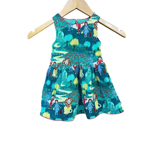 OshKosh B'gosh Other - Wizard of Oz Dress Genuine Kids OshKosh Girls Size 2T Sleeveless Teal Novelty